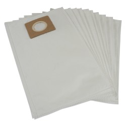 Lot de 10 sacs aspirateur microfibre compatibles Makita DVC660 DVC665 –  alternative à la réf. d'origine  191C26-2