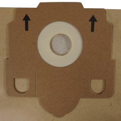 Lot de 10 Sacs Aspirateur Papier Compatibles TORNADO SERENYS 2810 à 2891, MAGNUM 4000 – VOLTA GEMINI, U2810, U2830…