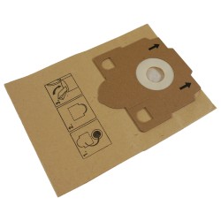 Lot de 10 Sacs Aspirateur Papier Compatibles TORNADO SERENYS 2810 à 2891, MAGNUM 4000 – VOLTA GEMINI, U2810, U2830…