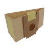Lot de 10 sacs aspirateur papier compatibles Moulinex Powerpack, BQ1, BQ2, BQ3, Effimax, DJ1, DJ5