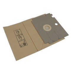 Distri+ - Sac aspirateur compatible BAUKNECHT - ROWENTA DYMBO, RS005, RS007, ZR74.5 - DE LONGHI QUICK ... - La pochette de 5 sa