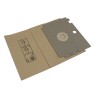 Distri+ - Sac aspirateur compatible BAUKNECHT - ROWENTA DYMBO, RS005, RS007, ZR74.5 - DE LONGHI QUICK ... - La pochette de 5 sa