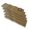 Lot de 5 sacs aspirateur papier compatibles Electrolux E47, E48, Flexio – Tornado, Aqualine TO810 – Volta U810, U815
