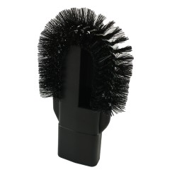 Brosse radiateur universelle 120 x 80 mm pour aspirateur – Compatible suceurs longs plats Ø 32 à 37 mm