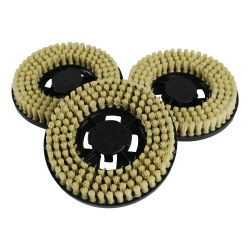 Distri+ - Disque de brosse dure jaune pour Cireuse Electrolux ZP14, AP8000 / Tornado : Chambord LC500C / KARCHER FP303... - Lot