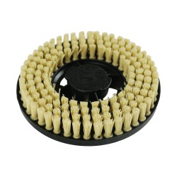 Distri+ - Disque de brosse dure jaune pour Cireuse Electrolux ZP14, AP8000 / Tornado : Chambord LC500C / KARCHER FP303... - Lot