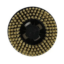 Distri+ - Disque de brosse dure jaune pour Cireuse Electrolux ZP14, AP8000 / Tornado : Chambord LC500C / KARCHER FP303... - Lot