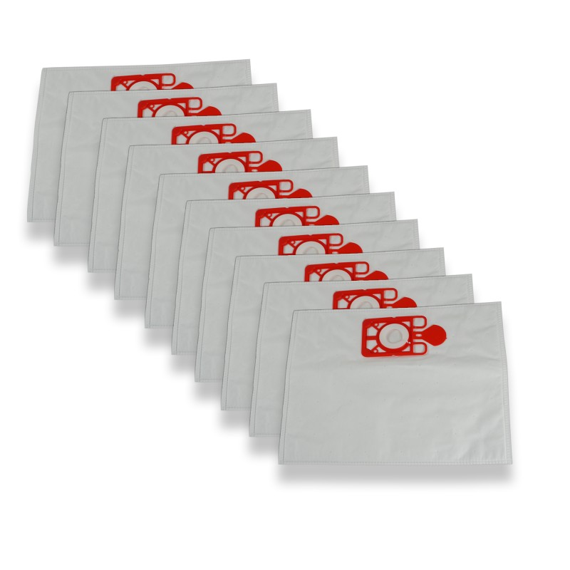 Lot de 10 sacs aspirateur microfibre compatibles Numatic Dorsal RSV130, RSB14,0 RBV130, RSB150, RSV150, RSAV130, 604011