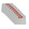 Lot de 10 sacs aspirateur microfibre compatibles Numatic Dorsal RSV130, RSB14,0 RBV130, RSB150, RSV150, RSAV130, 604011
