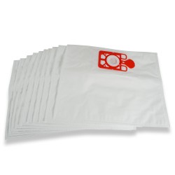 Lot de 10 sacs aspirateur microfibre compatibles Numatic Dorsal RSV130, RSB14,0 RBV130, RSB150, RSV150, RSAV130, 604011