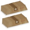 Distri+ - Sac aspirateur compatible Sorma 510, Sorma 520 - Wetrok Monovac 6, Monovac 9, Bantam 6, Bantam 9, Duovac 6, Duovac 9.