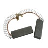 Distri+ - Paire de balais de charbon moteur lave-linge et sèche-linge - Compatibles BSH