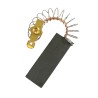 Distri+ - Paire de balais de charbon moteur pour lave-linge et sèche-linge type "équipementier" laminés  – Compatibles BSH