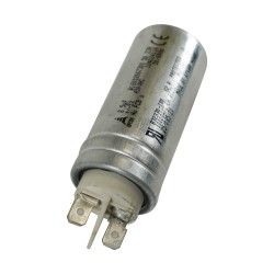 Distri+ - Condensateur de sèche-linge multi-modèles d'origine Ducati 8uF - Compatible avec Indesit - Hotpoint - Ariston