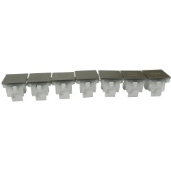 Distri+ - Pavé de touche pour lave-vaisselle - compatible avec Bosch, Siemens, Neff - Réf. d'origine