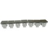Distri+ - Pavé de touche pour lave-vaisselle - compatible avec Bosch, Siemens, Neff - Réf. d'origine