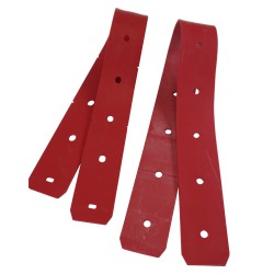 Distri+ - Kit Raclette avant et arrière pour autolaveuse - Latex - compatible Nilfisk SC351, SCRUBBER SC351, SCRUBBER SCRUBTEC
