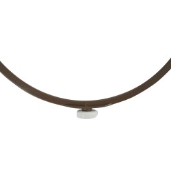 Distri+ - Anneau de support roulant universel pour micro-ondes - support pour plateau en verre - Diamètre 177 mm