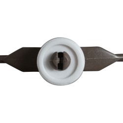 Distri+ - Anneau de support roulant universel pour micro-ondes - support pour plateau en verre - Diamètre 177 mm