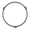 Distri+ - Anneau de support roulant universel pour micro-ondes - support pour plateau en verre - Diamètre 177 mm