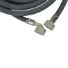 Distri+ - tuyau d'arrivée d'eau universel avec JOINT - femelle/femelle droit/coudé 3/4" - 6 m - lave linge et lave vaisselle