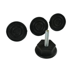 Distri+ - Lot de 4 Pieds réglables pour machine à laver - M8 x 35/50 mm