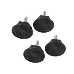 Distri+ - Lot de 4 Pieds réglables pour machine à laver - M8 x 35/50 mm