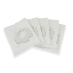 Distri+ - Sac aspirateur compatible avec MOULINEX B42 à B45 - GIRMI - HANSEATIC 100EL - KRUPS - La pochette de 5 sacs
