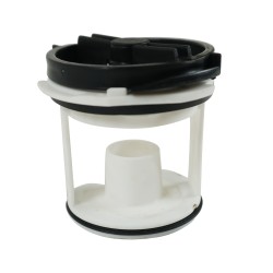 Distri+ - filtre à peluche pour machine à laver - compatible avec Whirlpool - alternative à la réf. d'origine 481936078363