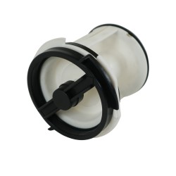 Distri+ - filtre à peluche pour machine à laver - compatible avec Whirlpool - alternative à la réf. d'origine 481936078363