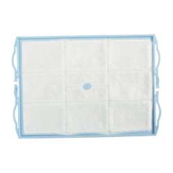 Distri+ - Lot de 2 filtres aspirateur (1 filtre Hepa, 1 filtre moteur) compatible avec Bosch, Siemens - Alternative pour réf.