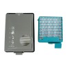 Distri+ - Lot de 2 filtres aspirateur - compatible avec Miele Boost CX1 - alternatives aux réfs. d'origine CX-FSF et SF-HY60
