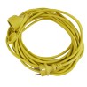 Distri+ - Rallonge prolongateur jaune H05VVF 3*1.5 mm² - 12,5 m