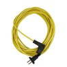 Distri+ - Câble d'alimentation jaune H05VVF 2 x 1,0 mm² - 10 m