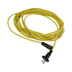 Distri+ - Câble d'alimentation jaune H05VVF 2 x 1,0 mm² - 10 m