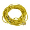 Distri+ - Câble d'alimentation jaune H05VVF 3 x 1,0 mm² - 15 m