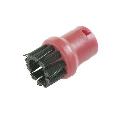Distri+ - Lot de 4 brosses rondes pour nettoyeur vapeur - compatible avec Karcher - alternative réf d'origine 2.863-058.0