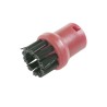 Distri+ - Lot de 4 brosses rondes pour nettoyeur vapeur - compatible avec Karcher - alternative réf d'origine 2.863-058.0