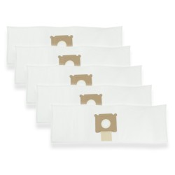 Distri+ - Sac Microfibre pour Aspirateur – Compatible avec HAKO - TENNANT - IVAC - lot de 5