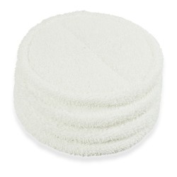 Distri+ - Lot de 4 Lingettes Lavables pour Nettoyeur Vapeur SpinWave – Compatible avec Bissell (Réf. B2131)