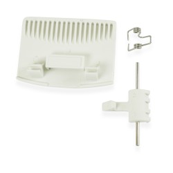 Distri+ - Kit poignée de hublot pour machine à laver - compatible avec Philips, Whirlpool - alternative à la réf. d'origine