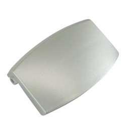 Distri+ - Poignée pour machine à laver hublot argent - compatible avec AEG - Electrolux - alt. réf. d'origine 1108254135