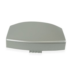 Distri+ - Poignée pour machine à laver hublot argent - compatible avec AEG - Electrolux - alt. réf. d'origine 1108254135