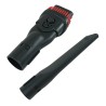 Distri+ - Pack accessoire (suceur + brosse) pour aspirateur balai - compatible avec Numatic Henry et Hetty Quick NQ100 - réfé
