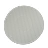 Distri+ - Pad/disque de nettoyage universel pour monobrosse ou autolaveuse en microfibre polyester - ø 406 mm - blanc rayures