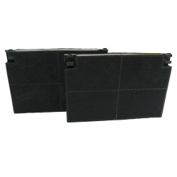 Distri+ - Jeu de filtres à charbon pour hotte aspirante - Compatible avec AEG, Zanussi, Electrolux - alternative pour réf. d'