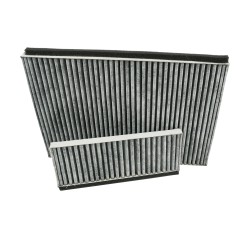 Distri+ - Jeu de filtres à charbon pour hotte aspirante - compatible avec Bosch, Siemens, Neff - alternative pour réf d'origi