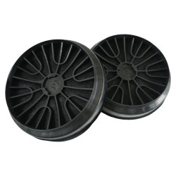 Distri+ - Jeu de filtres à charbon pour hotte aspirante - Compatible avec Bosch, Siemens, Neff - alternative pour réf d'origi