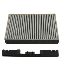 Distri+ - Filtre à charbon CleanAir pour hotte aspirante - compatible avec BOSCH - alternative pour réf d'origine 11049702