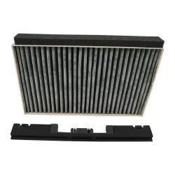 Distri+ - Filtre à charbon CleanAir pour hotte aspirante - compatible avec BOSCH - alternative pour réf d'origine 11049702